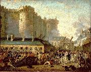 unknow artist Prise de la Bastille oil painting reproduction